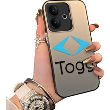 HONTINGA Vivo V60 Lite 5g ile Uyumlu Kılıfı Silikon Kenar Sert Arka Düşüme Önleyici Basitlik Anti Düşme Kamera Korumali Togg Desen Telefon Kılıfı Kadın ve Erkek Için Uygundur K1-1099