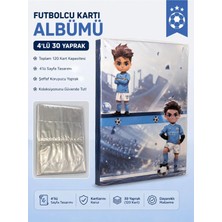 Cantex Tech Futbolcu Kartları Koleksiyon Oyun Kartı Albümü 120 Kartlık - Koleksiyon Kart Albümü