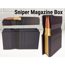 Titrek Toys .50 Kalibre Keskin Nişancı Şarjör Saklama Kutusu - .50 Cal Sniper Rifle Magazine Storage Box (Replika Maket)