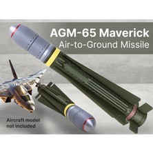 Titrek Toys Maverick Hava-Yer Füzesi Agm-65 - Maverick Missile Agm-65 (Replika Maket)