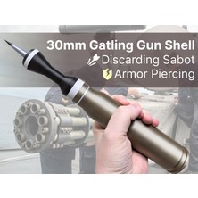 Titrek Toys 30MM Gatling Otomatik Top Mermisi - 30MM Gatling Autocannon Round (Replika Maket)
