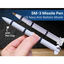 Titrek Toys Sm-3 Anti-Balistik Füze Tasarımlı Kalem - Missile Pen Us Navy Sm-3 (Replika Maket)