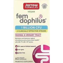 Jarrow Formulas, Vegan Fem Dophilus, 1 Billion Cfu , 60 Veggie Capsules