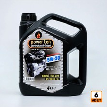 Powerten 20W50 Motor Yağı 3 Litre 6 Adet 1 Koli 2022