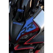 Banxtre Cfmoto 450SR Için Mavi Renk Rr Yazılı Kafa Detay Sticker Seti
