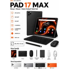 Atlt Atlantis Btk Kayıtlı Tablet Çocuk Öğrenci Günlük Kullanım Uygun Full Set Sım Kart Destekli 10.1 Inç Hd+Ekran 8000MAH 8 Çekirdek 13MP ÖN+30MP Arka Kamera 2 Kameralı