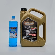 Powerten 5W30 Partiküllü Motor Yağı 5 Litre + Cam Suyu | 2026