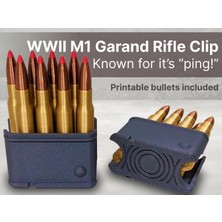 Titrek Toys M1 Garand Tüfek Şarjörü - Wwıı M1 Garand Rifle Clip (Replika Maket)