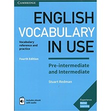 Cambridge University Press English Vocabulary İn Use Pre-Intermediate and Intermediate Kitap 264 Sayfa