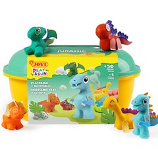 Jovi Jovı 2201 Kurumayan Oyun Hamuru Play&fun Dinazor Devri Seti