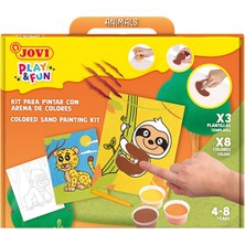 Jovi Jovı 2101 Play&fun Anımal Kum Boya Kiti
