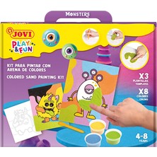 Jovi Jovı 2103 Play&fun Monsters Kum Boya Kiti