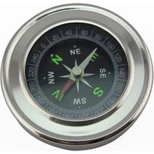 Uravas Store Yuvarlak Metal Kasa Dalı Pusula 60MM