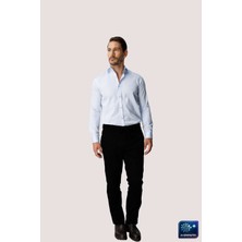 İGS Erkek Siyah Bağcıklı Smart Casual Dynamic Fit Pantolon