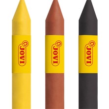 Jovi Jovı 175AN Yüz Boyası Stik Kalem 5,6gr Sarı-Kahverengi-Siyah - 3'lü