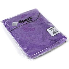 Spark MP2317 Mikrofiber Kurulama Bezi Mor 60X90 cm Geniş Yüzeyler Için Yüksek Emici ve Ekonomik Kurulama Çözümü