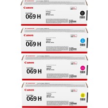 Canon CRG-069H / I-Sensys MF752CDW Orijinal Toner Seti