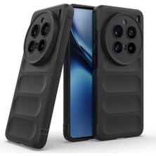 Roketcim Vivo X200 Pro Kılıf Esnek Tpu Oyuklu Arka Yüzey Tasarımlı Etnik Silikon Kapak