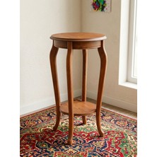 Kleinhaus Furniture Dekoratif Ahşap Saksılık - Lükens Ayak, Dayanıklı Iskelet (Değiştirilebilir Renk, Özel Üretim)