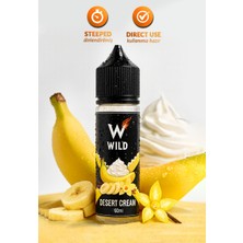 Wild Desert Cream - Premium Likit Aroma 30ML/3MG - Muz, Karamel, Vanilya - Likit Nargile Tatlandırıcı