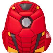 Smiggle - Marvel Iron Man Kapüşonlu Anaokulu Sırt Çantası