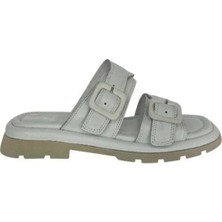 Kemal Tanca 874 T-18 Kadın Hakiki Deri Terlik
