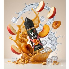 Wild Afrodit - Premium Likit Aroma 30ML/3MG - Pişmiş Şeftali, Elma, Çilek, Buz – Likit Tatlandırıcı