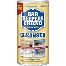 Bar Keepers Friend Viss Temizleyici ve Metal Cila 340 G