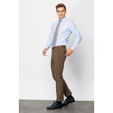 İGS Camel Erkek Pamuklu Kumaş Pantolon Regular Fit – Rahat Kalıp Günlük Ofis Stili