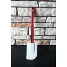 Elegancev Jumbo Boy Silikon Spatula-Yan Spatula-Çift Taraflı-35 cm