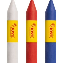 Jovi Jovı 175AD Yüz Boyası Stik Kalem 5,6gr Beyaz-Kırmızı-Mavi - 3'lü