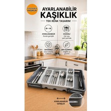 Blackstar Ayarlanabilir Kaşıklık Organizer – Genişleyebilir Çekmece Içi Düzenleyici
