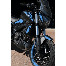 Banxtre Bajaj Dominar 400 Için Açık Mavi Renk Komple Sticker Seti