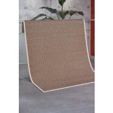 Apex Halı Halı Vicenza 2824 Jüt Kaymaz Tabanlı Yıkanabilir Dekoratif Şık Sisal Halı