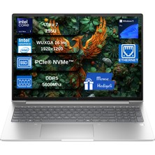 Hp Probook 4 G1I Aı Ultra 7 255U 48GB Ddr5 2tb SSD 16'' Wuxga (1920 x 1200)  300 Nits Windows 11PRO Taşınabilir Bilgisayar CW5X1EAEX11