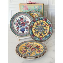 Rossev Porselen Servis Tabak 6'lı 27CM Life
