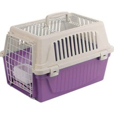 Ferplast Atlas 10 Kedi ve Köpek Üstü Açık Taşıma Çantası Lila