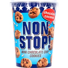 Non Stop! Chocolate Coconut - Mini Chocolate Chip Cookies 125G