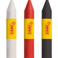 Jovi Jovı 175SC Yüz Boyası Stik Kalem 5,6gr Kırmızı-Beyaz-Siyah- 3'lü