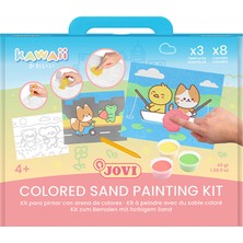 Jovi Jovı KW2101 Kawaıı Kum Boya Kiti - 8'li