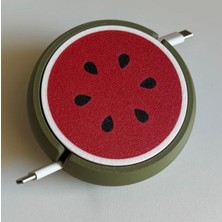 Nozzle Works 🍉 Karpuz Şeklinde Taşınabilir Kablo Sarıcı & Organizer