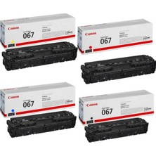 Canon CRG-067 / I-Sensys MF-655CDW Toner Seti Orjinal