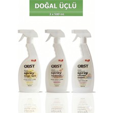 OBST Doğal Temizlik Sprey Seti Sprey Limon Tuzu 500 ml + Sprey Karbonat 500 ml + Sprey Çamaşır Sodası 500 ml (3'lü Paket)