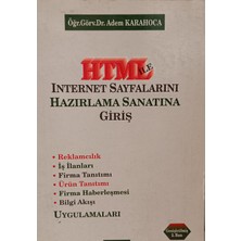 Kişisel Yayınlar Internet Sayfalarının Html Ile Hazırlama Sanatına Giriş - 2.el Kitap