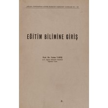 Kişisel Yayınlar Eğitim Bilimine Giriş - 2.el Kitap