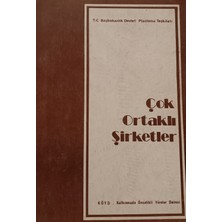 Kişisel Yayınlar Çok Ortaklı Şirketler - Özcan Ertuna-Bilge Hacıhasanoğlu - 2.el Kitap