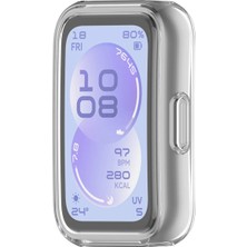 Kreton Huawei Band 11 ile Uyumlu Kasa ve Ekran Koruyucu 360 Tam Koruma Silikon Kılıf
