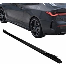 Apex Aero Design - Bmw 4 Series Coupe G22-G23 (2020-2024) - Marşpiyel Seti 2 Parça - Side Skirts