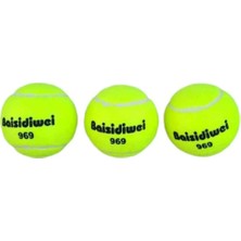 3’lü Tenis Topu Seti Dayanıklı Yüksek Zıplama Performans Topları