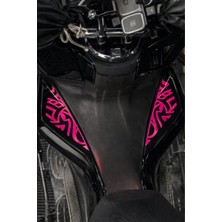 Banxtre Honda Pcx Için Depo Yanlarına Uygun Tribal Desen Sticker Seti (Sağ ve Sol)
